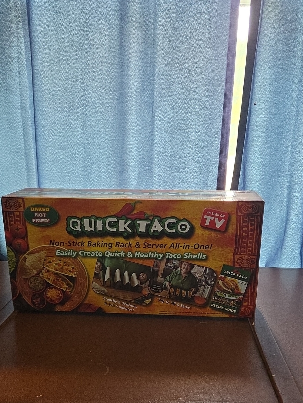 QuickTaco Non-Stick Taco Shell Baking Rack